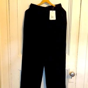 Theory luxe velvet pants, high-rise. NWT